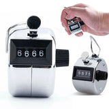 2pcs 4-Digits Hand Tally Counter Number Clicker