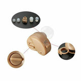 2pcs Mini In-Ear Ear Hearing Aid Enhancer Amplifier