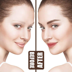 2pcs Waterproof Tattoo Eyebrow Ink Pen with 4 Tips Fork