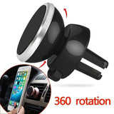 360-Degree Magnetic Car Air Vent Phone Holder