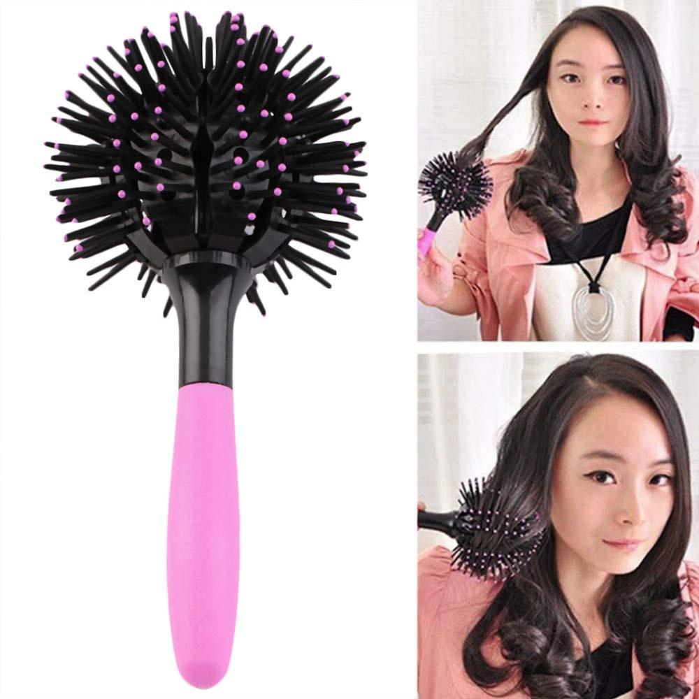3D Magic Round Hair Brushes Curl Hair Comb