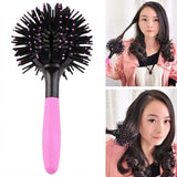 3D Magic Round Hair Brushes Curl Hair Comb