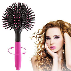 3D Magic Round Hair Brushes Curl Hair Comb