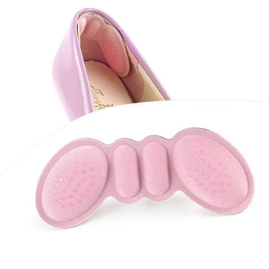 2 Pairs Self-Adhesive Heel Inserts Protectors Cushion Pads