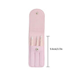 3pcs Eyebrow Tweezers Clip Point Tips Sets Hair Remover