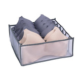 3 packs/set Multi-grids Underwear Sock Bra Storage Box