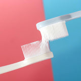 3Pcs Ultra Soft Silicone Bristles Toothbrush