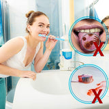 4pcs Ultra Soft Silicone Bristles Toothbrush Oral Cleaning Care