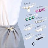 8 Pcs Safety Pins Buckle Waist Pants Garment Apparel Accessories