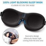 3pcs 3D Padded Sleeping Eye Mask Travel Eyepatch for Eye Relax