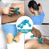 4-Legged Palm Fit Massager Knobs Pressure Point Massage