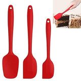 3 in 1 Silicone Spatula Cake Cream Spatula Baking Tool Set Home & Kitchen