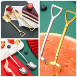 4PCS Coffee Spoon Cutlery Shovel Ice Cream Spoon Scoop