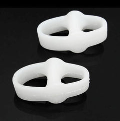 4pcs Sport Bunion Toe Spacer Set Soft Gel Splints - Double Ring L