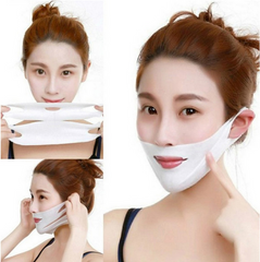 5pcs/Box Double V Line Shaped Slimming Contour Face Mask