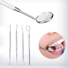 6pcs/set Dental Hygiene Examinations Kits Teeth Cleaning Tools