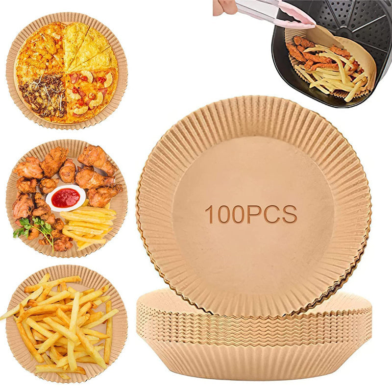 100-Piece Air Fryer Non-Stick Liners