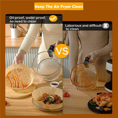 100-Piece Air Fryer Non-Stick Liners