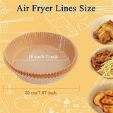 100-Piece Air Fryer Non-Stick Liners