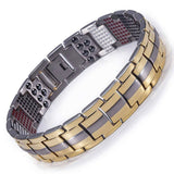 591 Elements 4-IN-1 Anion Titanium Magnetic Therapy Health Bracelet