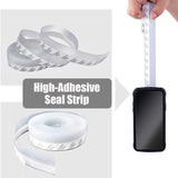 5M Door Bottom Seal Strip Weather Window Adhesive Door Windshield Sealing Tape