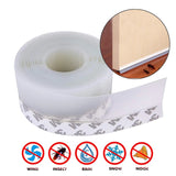 5M Door Bottom Seal Strip Weather Window Adhesive Door Windshield Sealing Tape