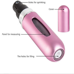 4PCs 5ml Refillable Perfume Atomizer Bottle