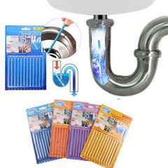 60pcs Kitchen Toilet Bathtub Drain Cleaner Sticks