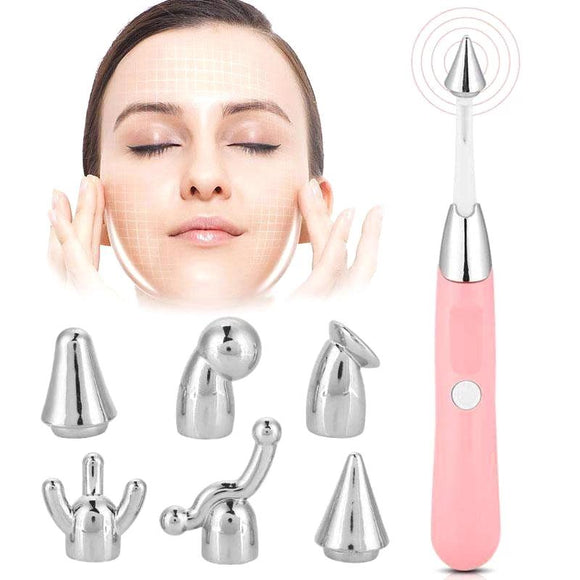 6 In1 Beauty Bar Electric Face Eye Nose Body Joint Massager