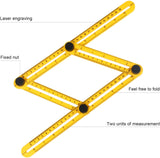 All Angles Multi-Angle Ruler Outdoor Template Tool Measures Measurement