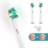 Compatible Replacement Toothbrush Heads Refill for Oral-B Electric Floss Action