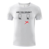 Unisex Funny T-Shirt Are You Drunk Graphic Novelty Summer Tee