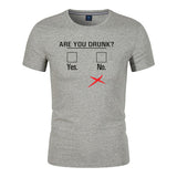 Unisex Funny T-Shirt Are You Drunk Graphic Novelty Summer Tee