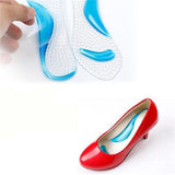 4pcs Adhesive Silicone Gel Orthotic High Heel Shoe Sandals Insole Pad
