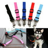 2pcs Adjustable Pet Dog Cat Car Seat Belt Security Leash