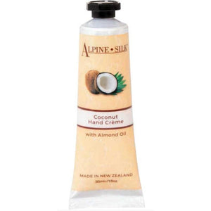 Alpine Silk Coconut Hand Creme 30ml - with Almond Oil