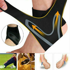 Ankle Brace Support Compression Sleeve Plantar Fasciitis Pain Relief Foot Wrap