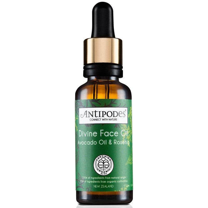 Antipodes Divine Face Oil Organic Avocado Oil & Rosehip 30mL