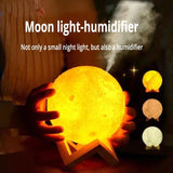 Aroma Diffuser Ultrasonic 880ml Air USB Humidifier Moon Lamp Night Light