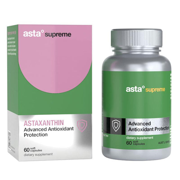 Asta Supreme Advanced Antioxidant Protection 60 Capsules