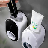 Wall Mounted Automatic Toothpaste Squeezer Dispenser Holder