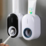 Wall Mounted Automatic Toothpaste Squeezer Dispenser Holder