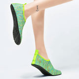 Barefoot Shoe Unisex Printed Water Shoes Quick-Dry Anti-Slip Beach Aqua Socks