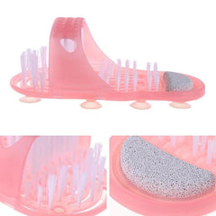 Bath Men Women Shoe Massager Slippers Foot Scrubber