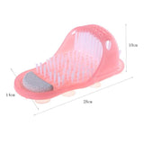 Bath Men Women Shoe Massager Slippers Foot Scrubber