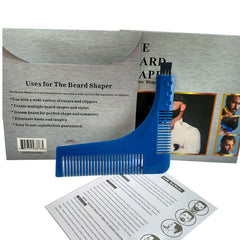 Beard Shaping Tool Men Liner Comb Shaper Trimming Symmetry Hair Styling Barber