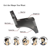 Beard Styling Shaping Template Comb Barber Tool Symmetry Line Up Trimming Guide