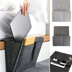 Bedside Storage Hanging Bed Sofa Holder Pockets Organizer Book Felt
