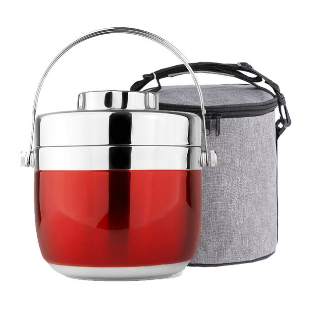 Bento Stainless Steel Insulated Thermal Insulation Lunch Box Container