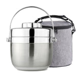 Bento Stainless Steel Insulated Thermal Insulation Lunch Box Container